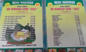 Nasi Liwet Wongso Lemu